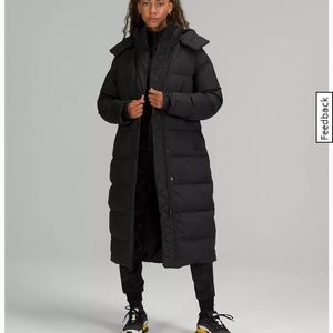 Lululemon Wunder Puff Long Jacket